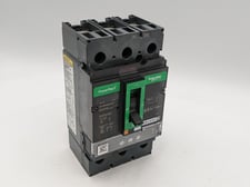 250 Amps, Schneider Electric #JGL36250U31XLY, Bolt-On Circuit Breaker, 600V 3P 3PH
