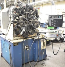 Nucoil #FX-20, 7-Axis CNC former, 2mm capacity, serial #UF-025, 2003