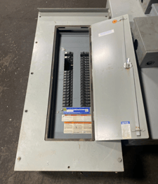 125 Amp. Square D #NQ Panelboard, 208Y/120 Volts, 3-phase, 4 wire, 42 space, Type 12 3R Enclosure