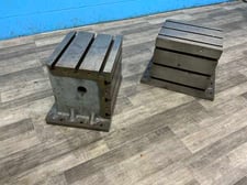 14" x 25" x 12" Herbert DeVleig, T-slotted angle plate