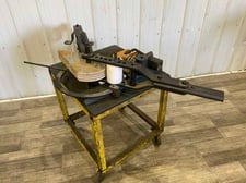 Hossfeld #2, 2" hand bendertock, rectangle tube, 1-1/2" square tube, serial #49837