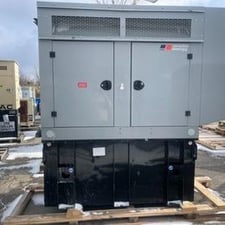 30 KW MTU DS30 Diesel Standby Generator, 1 or 3 phase, 157 hours, 120/240 V or reconfigurable, 2016
