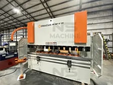 132 Ton, Ermaksan #CNC-HAP10-132, 4-Axis CNC, E70 (Delem) control, light curtains, 2006