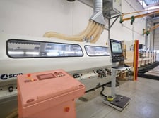 SCM #Superset-TX, feed through moulder, 7-head, 10-1/4" x 7-7/8" capacity, 19-118 FPM, 2022