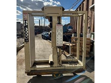 Uhling #HP-3000, single bay case clamp, 55" L x 96" H x 24" D capacity