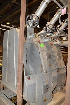 Andritz #MS3, Micrascreen Stainless Steel, stationary pressure fed vertical screen suitable for separation of