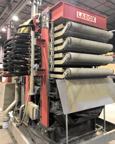 Larox Type PF 12.5 A1 Skid Mounted Vertical Pressure Filter