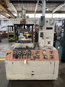 28 Ton, Hull #359D, hydraulic transfer molding press with 8 ton top transfer, 4-post, upstroke, #29333