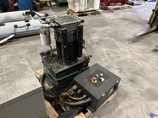 3 HP MJ Maillis / Wulftec #7MHYD00001, hydraulic power unit w/ controller