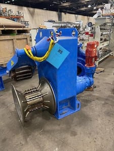 Andritz #RP1, continuous ragger, up to 17.5" rag diameter, up to 590" rag length, clock wise rotation, 2019