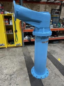 Black Clawson, HD cleaner, complete LC-11 17" dia detrashing liquid cyclone high density cleaner w/10"inlet