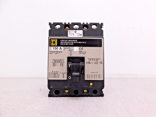 100 Amps, Square D, FAL341001212, 480 Volts