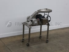 Fitzpatrick #DAS06, Stainless Steel hammermill, 16 fixed knife/impact blades, 10 HP