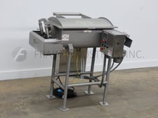 8 cu.ft. Mepaco #170, 304 Stainless Steel dual trough paddle blender, lift up top cover, lift up safety grate