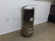2000 gallon NSI Newlands #BT60B, 304 Stainless Steel, low pressure jacketed & insulated tank, 65" dia. x 124"