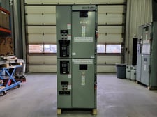 Allen-Bradley, 5000 Volts, 1200 Amps., 3-phase, medium voltage MCC, single structure w/ feeder protection