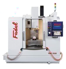 Fadal #VMC2520, CNC vertical machining center, 24 automatic tool changer, 25.5" X, 20" Y, 20" Z, 10000 RPM