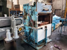 400 Ton, TMP, slab side hydrualic press, 24" x 28", 12" daylight, 12" stroke, electric platen