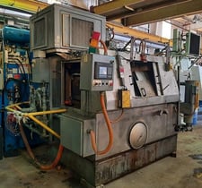 Midbrook, Stainless Steel 4 pos. carousel washer, gas heated, elect heated B/O, 12" x 12" x 12"