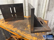 12" x 14" x 10" Custom slotted angle plate