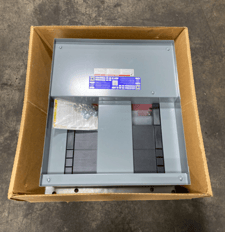 250 Amp. Square D, 443474640010001, I-Line Panelboard Interior, 18 Space, 27" x 23" x 9", 3 phase, 4 Wire