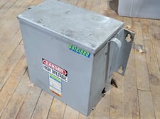 6 KVA 480 Delta Primary, 240D/420CT Secondary, General Signal, Caterpillar No. HT5F6AS, Heavy-Duty