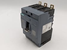 20 Amps, Siemens, 3VA4, Bolt-On Circuit Breaker, 3VA4120-6ED34-0AA0, 600 V, 3 Pole, 3 phase