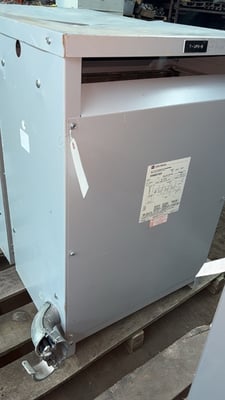 75 KVA 480 Delta Primary, 208Y/120 Secondary, Cutler Hammer, indoor, w/taps, (3 available)