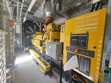 3100 KW Caterpillar #C175-16, diesel generator sets, open-skid, 0 hours, 4160 Volts, new surplus 2015