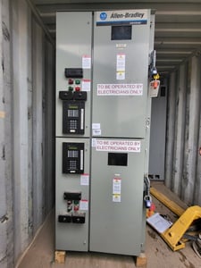 Allen-Bradley, Series L, Medium Voltage MCC Single Structure w/ Motor Protection Relay, 5000 V, 1200 Amps