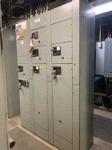 Westinghouse, five star double-sided mo, 12 Buckets, 1000 Amps, 600 V, 3 phase, 3 W., 1988