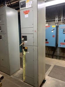 Westinghouse, five star double-sided mo, 3 Buckets, 1000 Amps, 600 V, 3 phase, 3 W., 1988