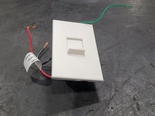 Lutron, NTSTV-DV-WH, White Slide Dimmer Single Pole, 120-277 V, 8 A Charge, (Box of 57)