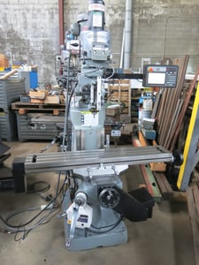Bridgeport, Milling Machine, 9" x48" table, 2 HP, Trak ENT 2 Axis CNC Control