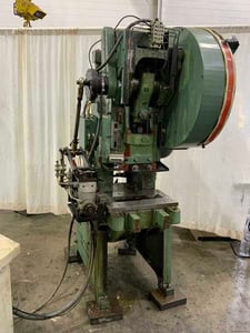 32 Ton, Minster #4, OBI press, 2" stroke, 8" Shut Height, 24" x15" bed, 3 HP, 0-300 SPM