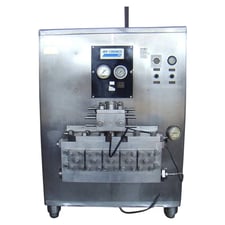 APV Crepaco #5DL-770, multi-flo homogenizer, 5000 gph @ 2000 psi, 2 stage