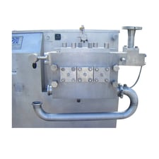 Waukesha Cherry-Burrell #3000, homogenizer, 2400 gph @ 1800 psi, 1-stage, 2" plunger
