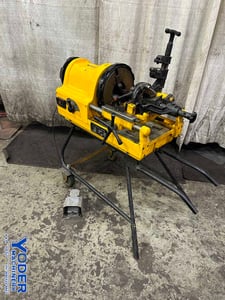 1/2" - 4" Hangzhou #100E, pipe & bolt threader, reamer, cutoff, electric foot pedal, 2007