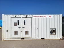 Corix, Dewatering Pump Station, 255" x 120" x 110" Container, 3' x 4' triple-pane window, 10" Valves, 20 kVA