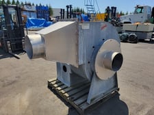 Hartzell, Backward Curved Centrifugal Fan, 10 HP, 1760 RPM, 24" fan size, 208/230 V, 3 Ph.