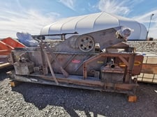 84" x 168" Deister #BFO-1714, Heavy-Duty Horizontal Vibrating Screen, Single Deck, 2011