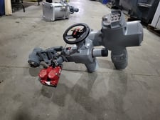 2" HP Valves/Key Valve Technologies #MOV-34100D2, Globe Valve w/Actuator, 179 bar, 19 RPM, 575 VAC, 2014