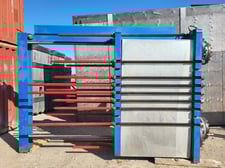 APV #B134-M-20, Heat Exchanger, 12" Connector diameter, 56.375 / 55.1875 mm Platage, 7000 GPM, 399 psi