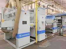 Barberan #RFU-4-1700, automatic top/bottom thermolaminating line, 2015