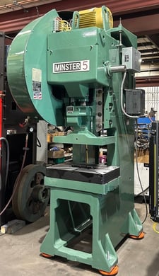 Minster 45 Ton Fixed Based Press, Model #5, S/N 5SS-FB-27347, STK# 1544