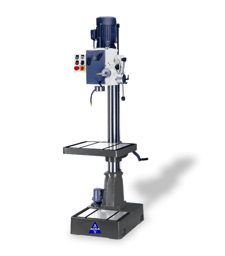 20-1/2" Acra #RF-46SF, drill press, 22" x19-1/2" table, 4-1/2" column diameter, 5-1/8" stroke, #4MT, new