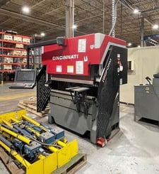 60 Ton, Cincinnati #GoForm-60GX5, electric servo press brake, 5' overall, 10" stroke, 8" throat, 17" open