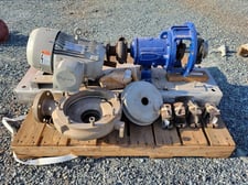 Durco, Stainless Steel Centrifugal Pump Package, 7.5 HP, 3520 RPM, 208-230/460 V