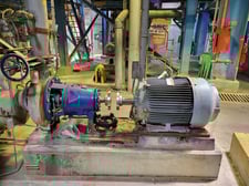 1380 GPM @ 122' TDH, Goulds #3175, Paper Stock/Process Pump, 125 HP, 1200 RPM, 575 V, 6X8-18 size