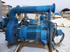 4403 GPM, Warman #440-186KW-1200, Heavy-Duty Horizontal Submersible Pump, 23 m @ 1.0 S.P. Submergence, 250